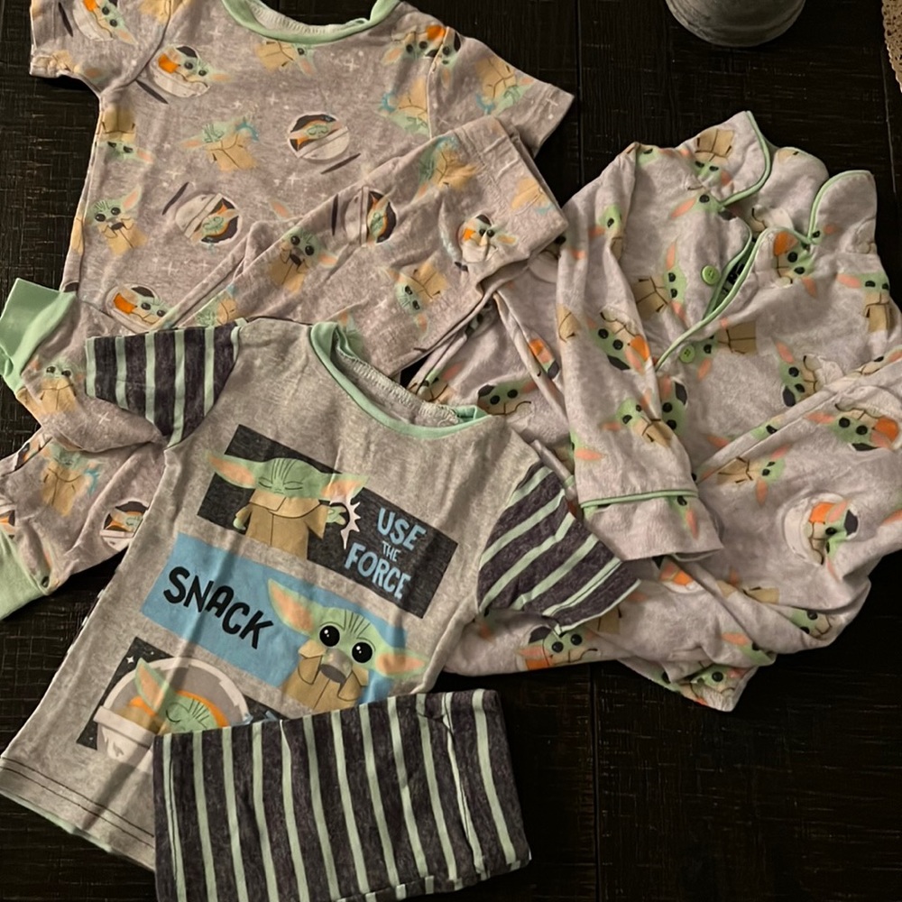 Baby Yoda Toddler Pajamas Star Wars Grogu